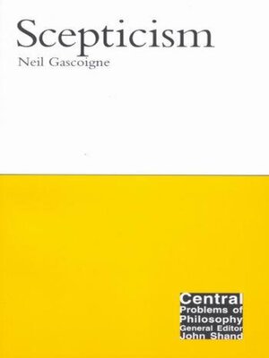 cover image of Scepticism